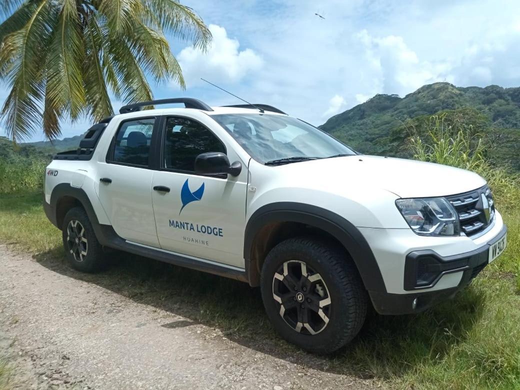 Huahine Manta Lodge Avec 4X4 Optionnel Haapu Dış mekan fotoğraf